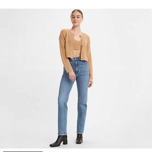 Levi’s 70s Slim Straight Jeans Size 24 x 31 Color Sonoma Case